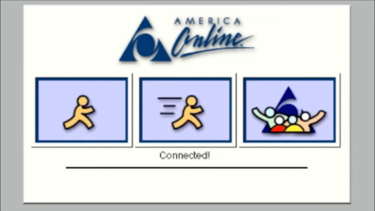 AOL Startup Screen