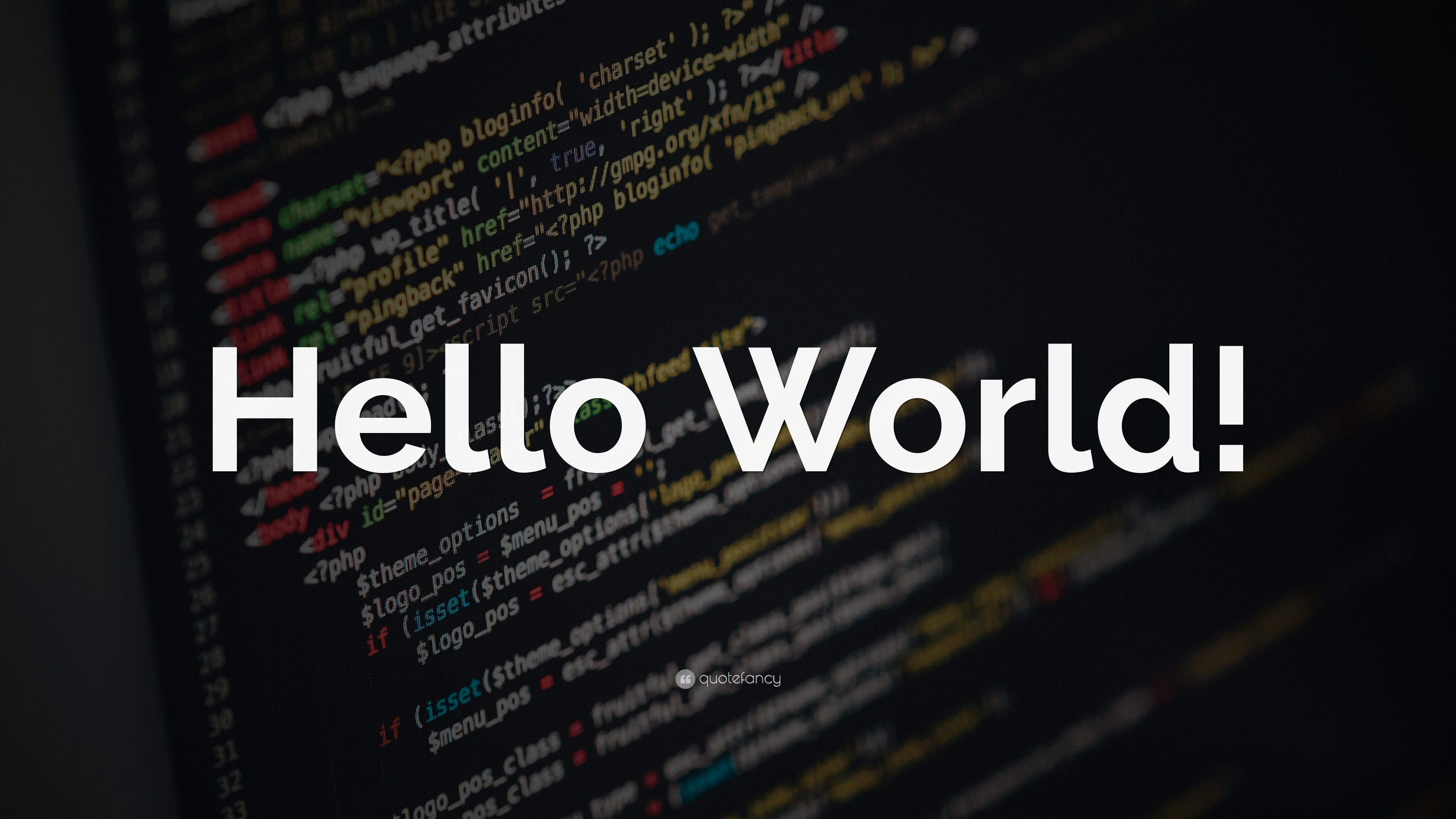 Hello World!